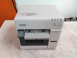 Power Tested Only Epson ColorWorks M242A TM-C3400 Inkjet Label Printer A... - $79.20