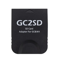 GC2SD Micro SD Card Adapter TF Card Reader for Gamecube Wii Console BLACK - €4,19 EUR