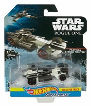 New Disney 2016 Hot Wheels Star Wars Rogue One Car Ships Partisan X-Wing Fighter - £9.28 GBP