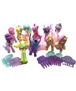 My Little Pony Happy Meal Toy Figures and MLP Lot of 11 Ponies and 6 Combs - $17.95