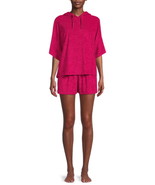 Secret Treasures Women&#39;s Terry Hoodie and Shorts Pajama Set - Size: L (1... - £7.64 GBP