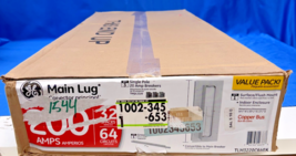 GE 200A Load Center 32 Space 64 Circuit Copper Bus Open Box - $108.89