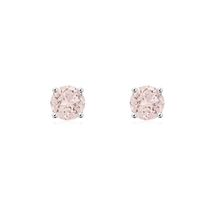 ANGARA Natural Morganite Stud Earrings in Sterling Silver for Women (5mm) - $258.05+