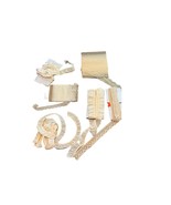 Lace Assorted Vintage Ivory Various Lengths and Styles Lot of 6 - €21,71 EUR