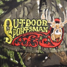 Outdoor Sportsman Camouflage Camo Bill Embroidered REDNECK HUNTING Cap Hat - £18.97 GBP