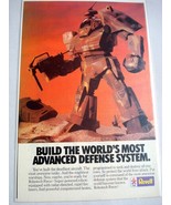 1984 Color Ad Revell Robotech Force Super Powered Robot Model - $7.99