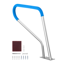 VEVOR Pool Handrail, 39 x 32 inch Pool Railing, Stainless Steel with Bas... - €79,20 EUR