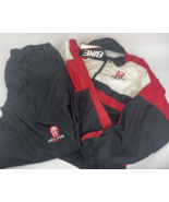 Vintage Bike Windbreaker Jacket &amp; Track Pants Large UCLA John Wooden Cla... - $138.59