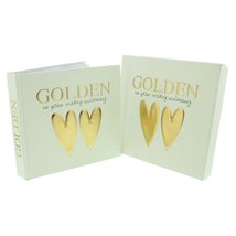Beautiful Wendy Jones-Blackett Designer Golden Wedding Anniversary Photo Album &amp; - £18.60 GBP