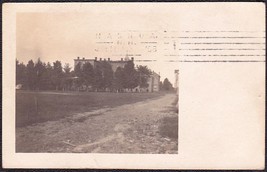 North Wayne, Maine Pre-1920 RPPC Photo Postcard - Town Scene - £9.59 GBP