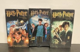 2001-04 W. Bros - Harry Potter  1st 3 Movies VHS tape - All New-Sealed - £11.76 GBP