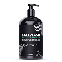 Ballwash Charcoal Body Wash for Men - Moisturizing Men’S Bodywash with Coconut O - $28.17