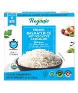 Reganic Organic Basmati Rice With Cloves &amp; Cardamom, Pack of 6 , 8.8 oz  - $328.77 MXN