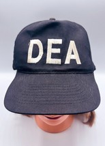 &quot;DEA&quot; Drug Enforcement Agency, Black Canvas w/ Embroidered Logo Strapbac... - £15.28 GBP