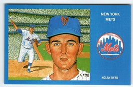 1969 NY Mets Baseball Postcard Susan Rini Nolan Ryan Unused Limited Edition - £10.09 GBP