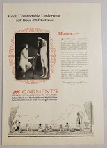 1926 Print Ad Minneapolis Knitting Works Comfortable Underwear for Boys &amp; Girls - £11.66 GBP