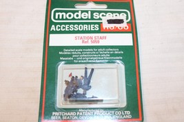 HO/OO Scale Pritchard Model Scene, Package of 5 Station Staff Figures, #5059 - £15.62 GBP