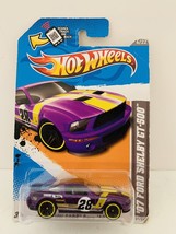 Hot Wheels Code Cars &#39;12 *6/22* &#39;07 Ford Shelby GT.500 Car Figure (231/247) - $13.54