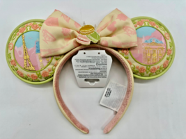 Disney Parks EPCOT France World Showcase Macaron Minnie Mouse Ears Headb... - $54.44