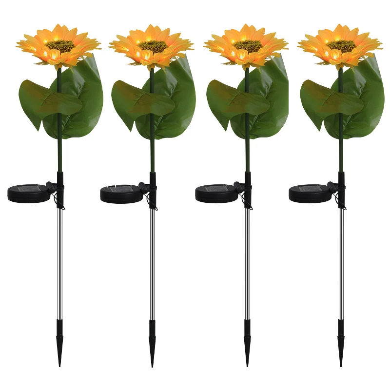 Solar  Lights 4 Pack Outdoor Decoration Large flower Lights Christmas Solar Gard - £63.65 GBP