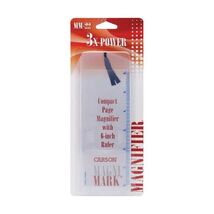 Carson 3x MagniMark Fresnel Magnifier with 6 inch Ruler  - $10.00