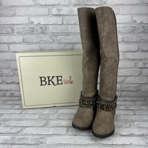 BKE Sole Womens Jakar Boots Grey Distress SM Boots Size 5M New In Box - $62.98