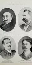 Notable St. Louis Men of 1900 Photos NEWSPAPER MEN Houser Preetorius Curd B9 - £8.81 GBP