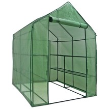 3 Tier Walk-In Greenhouse - Good Planter Container Indoor Outdoor Storage - £75.50 GBP