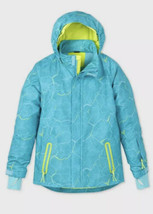 All in Motion Boys&#39; Aqua Anorak Snow Sport Jacket Coat Sz XL (16) NWT - £27.69 GBP