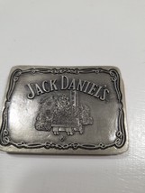 Jack Daniel&#39;s Belt Buckle Vintage Whiskey St. Louis Mo Square - £11.82 GBP