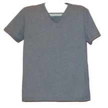 H&amp;M Men&#39;s Gray Plain Solid Crewneck T-Shirt Size L Good Condition! - £7.53 GBP