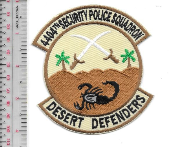 US Air Force USAF Saudi Arabia 4404th Security Police Squadron PROV - $9.99