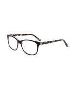 New Chic Eyewear Black MARA Eyeglasses with Lace Temples 57/17/150 - $1,090.33 MXN