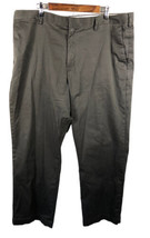 Banana Republic 42x32 Pants Emerson Straight Fit Dark Charcoal Gray Chino - £36.53 GBP