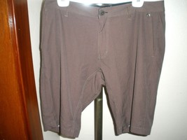 Men&#39;s Reef Brown Shelter Supply Water Hiking Board Shorts Sz 34-35 - £28.48 GBP