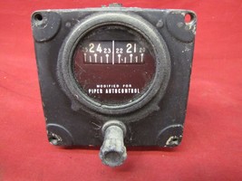 Vintage Piper Autocontrol Gauge Airplane Gauge Parts Only - $44.54