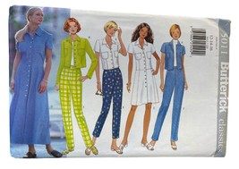 Butterick Classics 5011 Misses Dress Top &amp; Pants Sewing Pattern Sizes 12-16 - £6.92 GBP