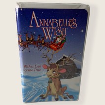 Annabelle&#39;s  Wish VHS movie  (1997) Christmas Classic Animated Holidays - £2.71 GBP