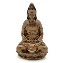 KWAN YIN STATUE 3&quot; Buddhist Goddess HIGH QUALITY Bronze Resin Deity Guan... - €10,34 EUR
