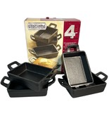 Castware Non Stick Set of 4 Mini Rectangular Baker Cookware - $528.19 MXN