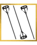 3PC Paint Stirrer for Drill, Fits 1-5 Gallon Buckets, Mixer for Paint Ce... - £19.11 GBP