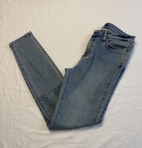 prAna Sienna Jeans Womens 8/29 Light Blue Wash Stretchy Mid Rise Skinny  - £15.22 GBP