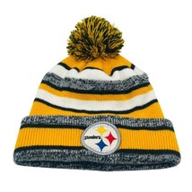 NFL Pittsburgh Steelers Headwear Beanie Hat with Pom - £12.59 GBP