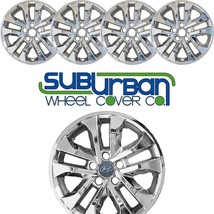 Fits 2019-2021 Hyundai Santa Fe # 7710P-C 17&quot; Chrome Wheel Skins New SET/4 - £74.71 GBP