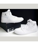 Nike Air Jordan Access Men&#39;s Shoes White/White Size 12 NEW- NO BOX LID - £85.03 GBP