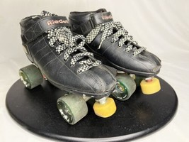 Riedell R3 Cayman Black Roller Speed Skates Men&#39;s Size 10  READ - £96.97 GBP