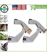 Large Protective Arm Sleeves for Cuts and Bruising - 2 Pairs with Thumb ... - $701.41 MXN