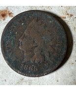1865 Indian Head Cent Plain Good Penny - £18.57 GBP