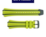 Genuine CITIZEN Eco Drive Watch Band  BN0095-16E 26mm Neon Green /Black ... - $77.95