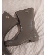 UGG Sienna Womens Winter Rain Boots Sz 6 Gray Rubber Waterproof Outdoor  - $24.99